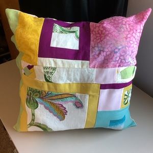 ‘Pillow Talk’ custom decorative pillow